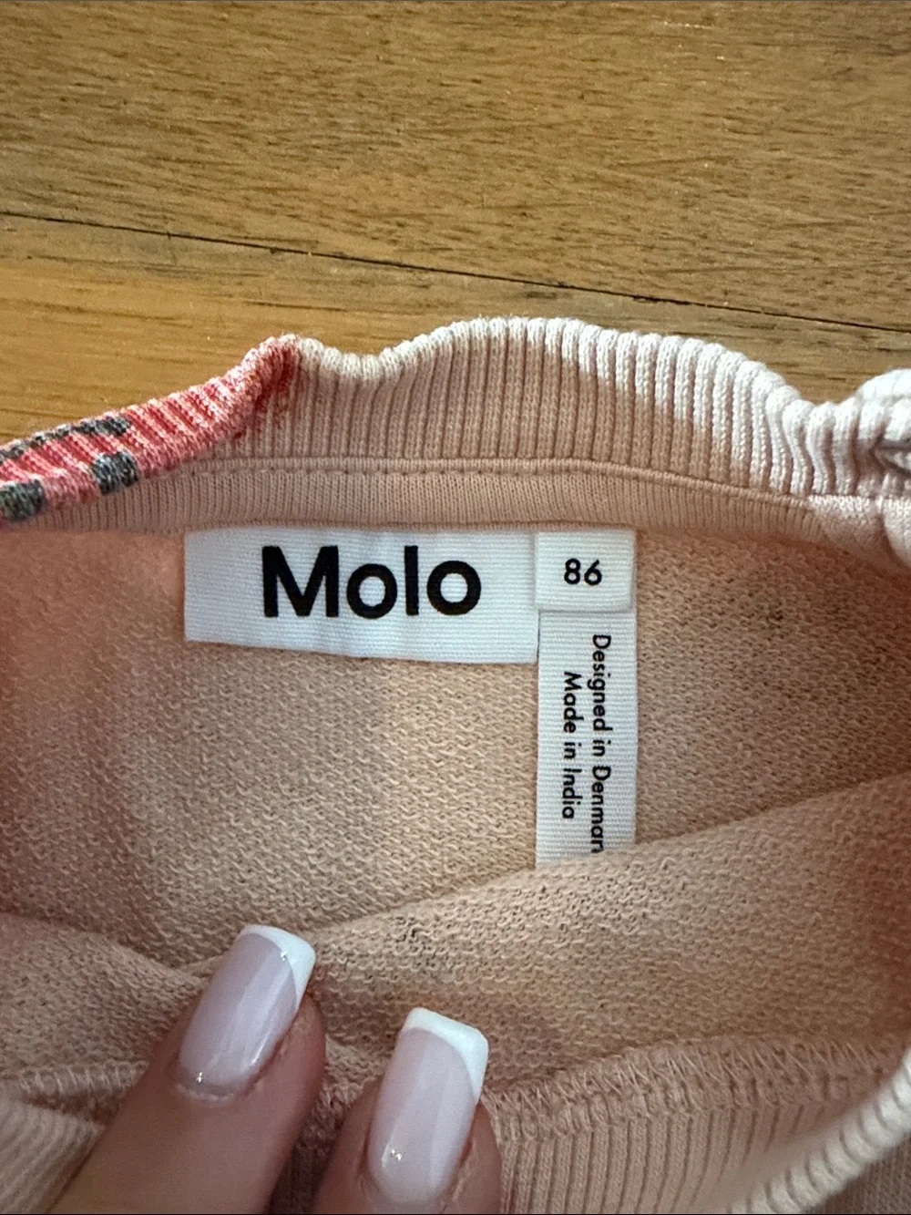Molo Kids Pink Heart Smile Pajama Set - 18M